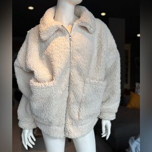 Sherpa jacket- EUC SZ XS-S